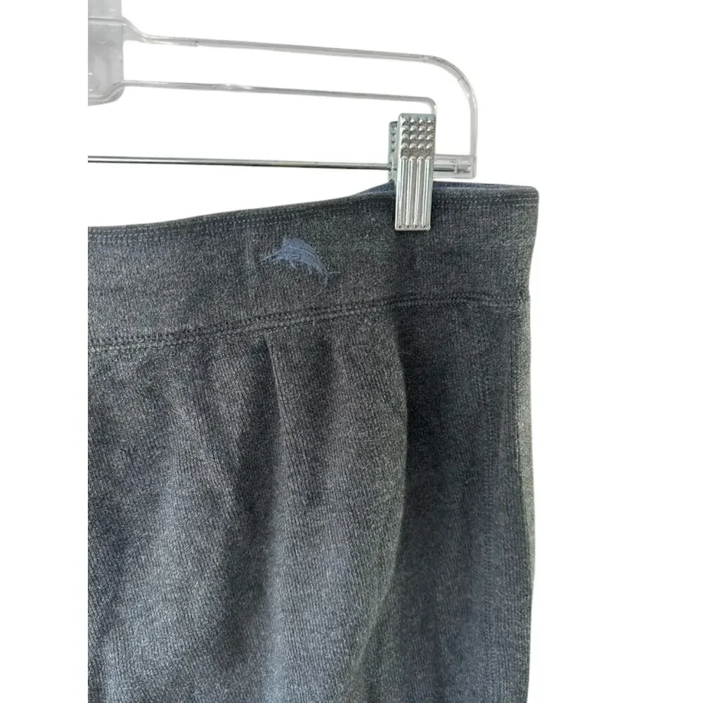 Tommy Bahama Gray Drawstring Medium-Weight Sweat Pants Men's Large Loungewear